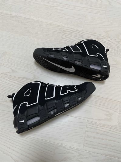 Nike Air More Uptempo "Black/White"(2020)