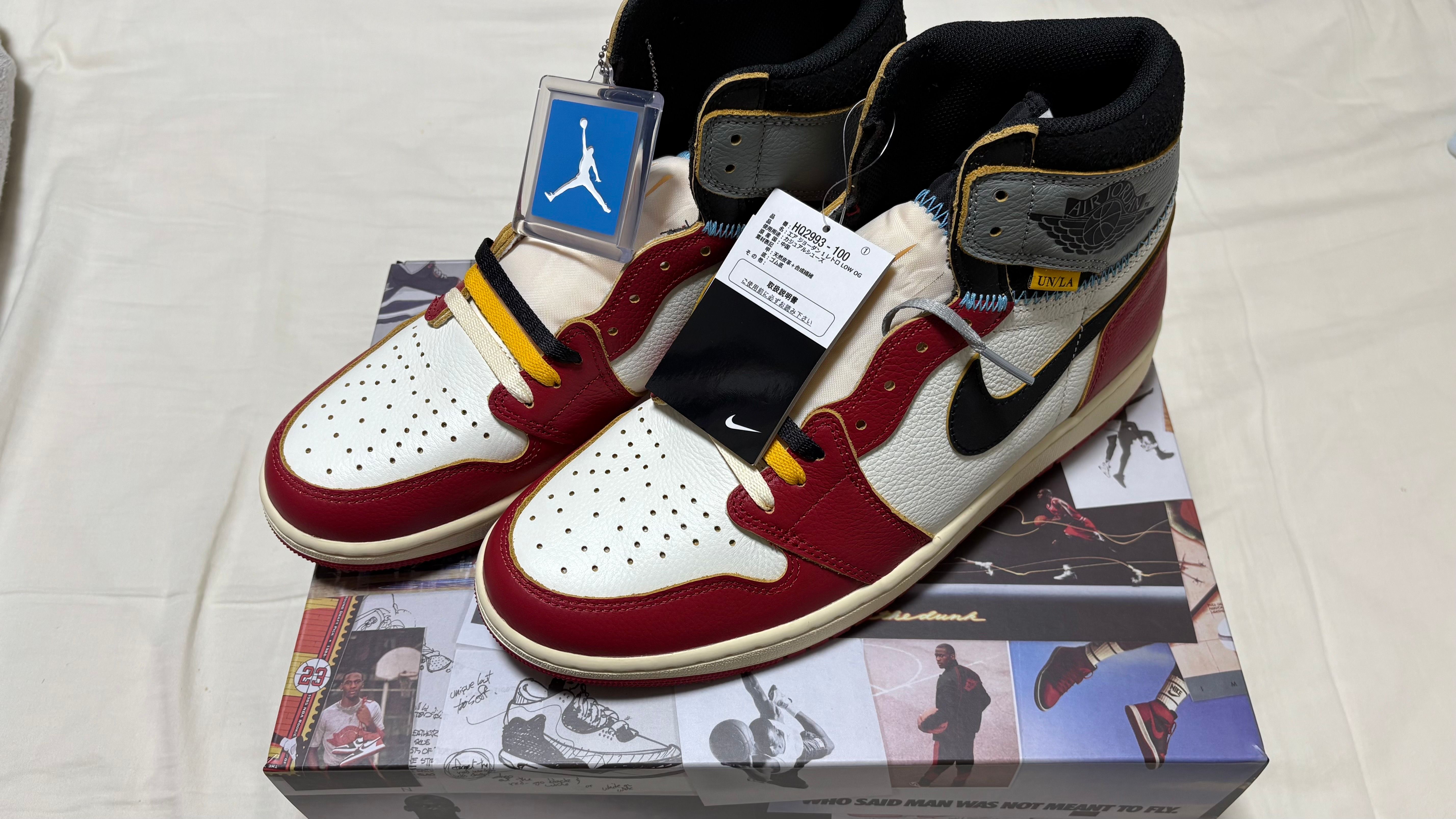 UNION × Nike Air Jordan 1 Retro High OG "Chicago/Shadow"