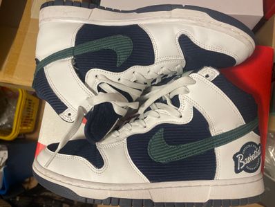 Nike Dunk High EMB "College Navy"