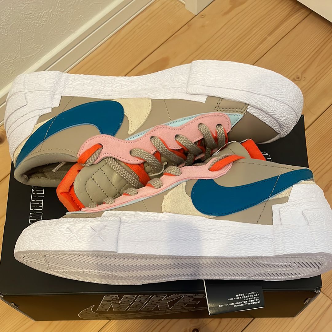 KAWS × sacai × Nike Blazer Low "Reed"