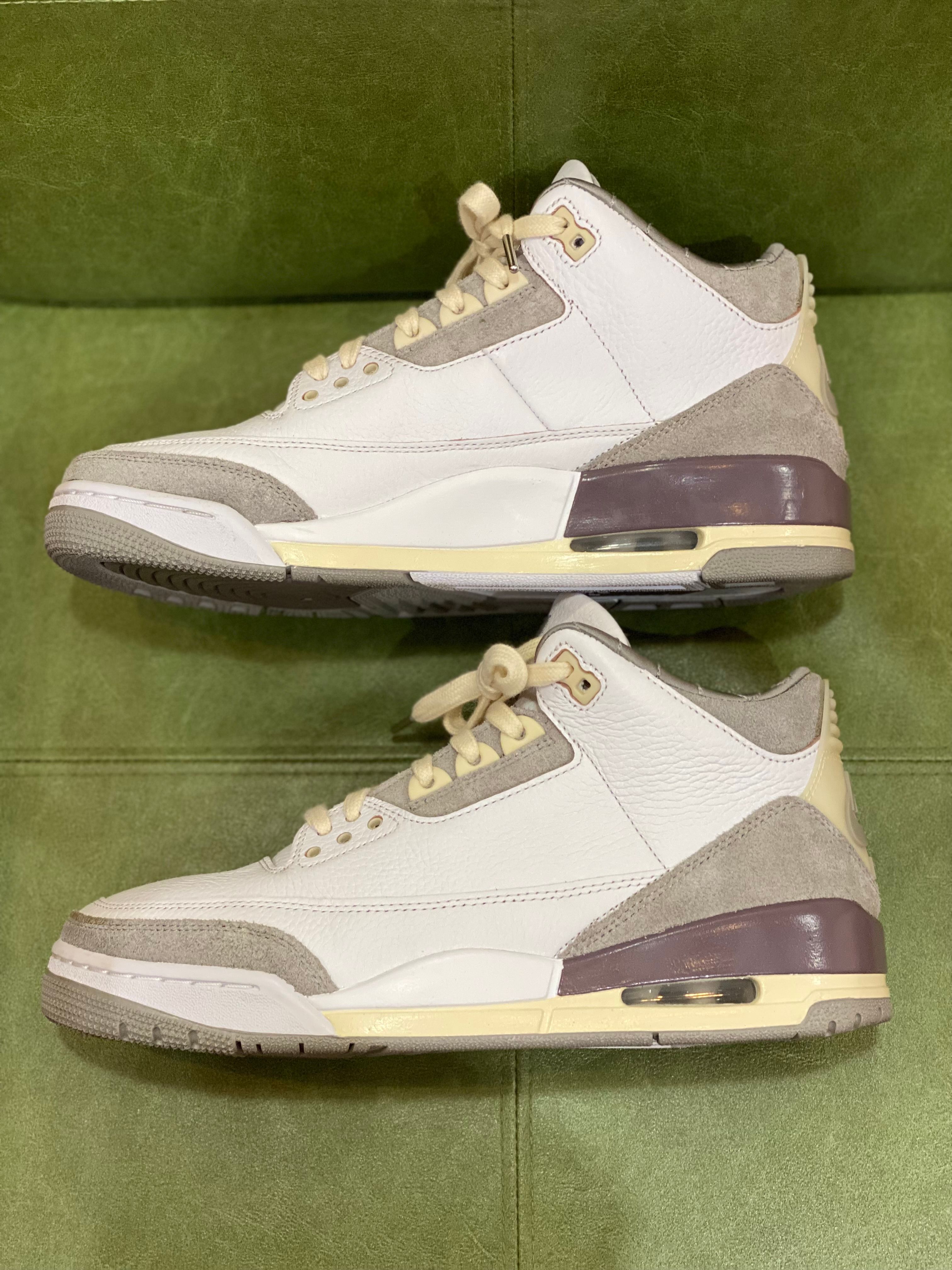 A Ma Maniere × Nike Women's Air Jordan 3 Retro SP "White/Medium Grey Violet Ore"