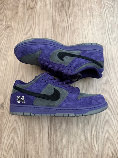 Supreme × Nike SB Dunk Low "Ink" (Europe and the UK Exclusive) (25FW Week2)