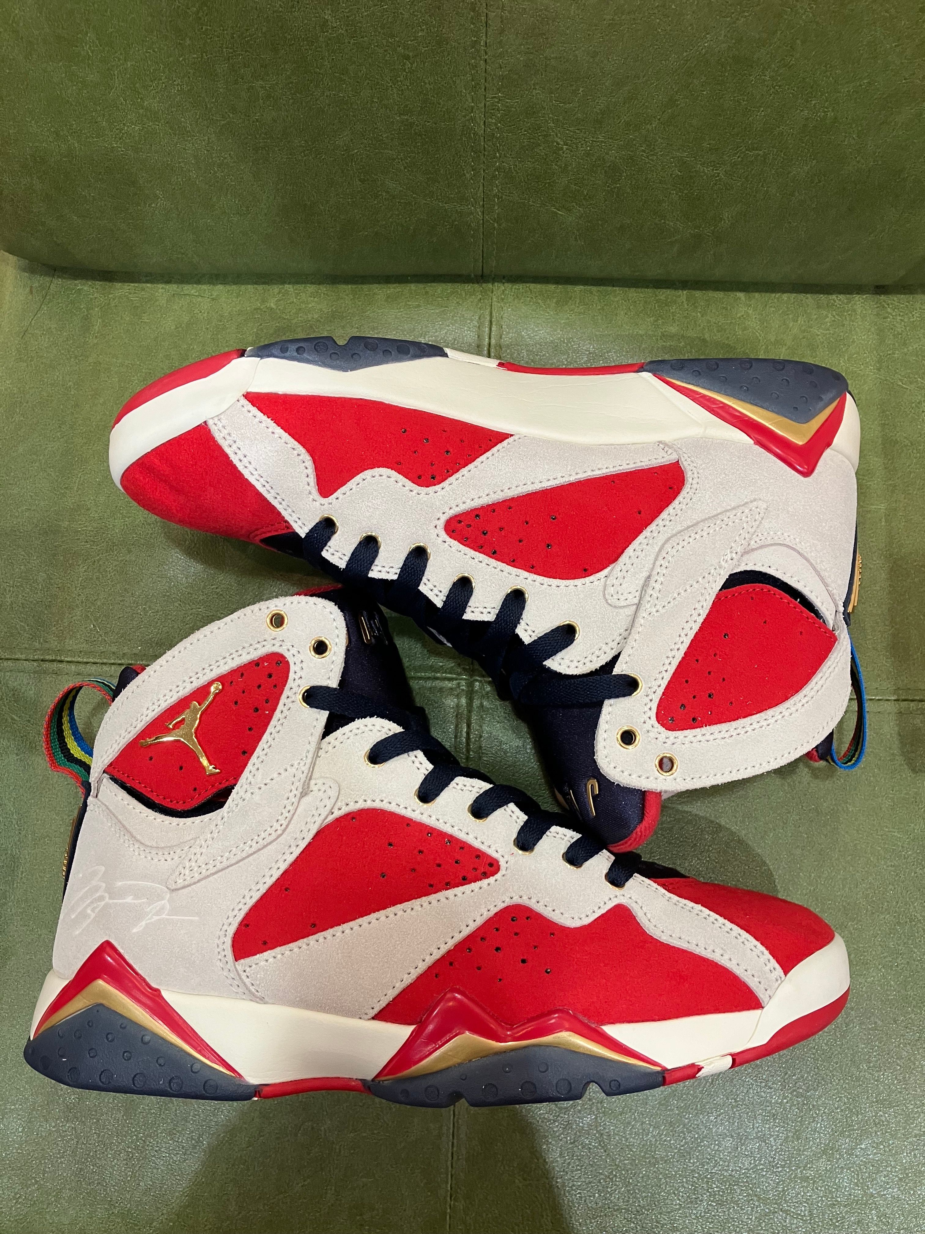 Trophy Room × Nike Air Jordan 7 "True Red and Obsidian"