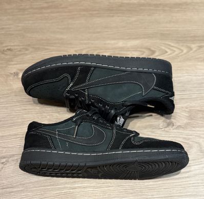 Travis Scott × Nike Air Jordan 1 Low OG SP "Black Phantom"