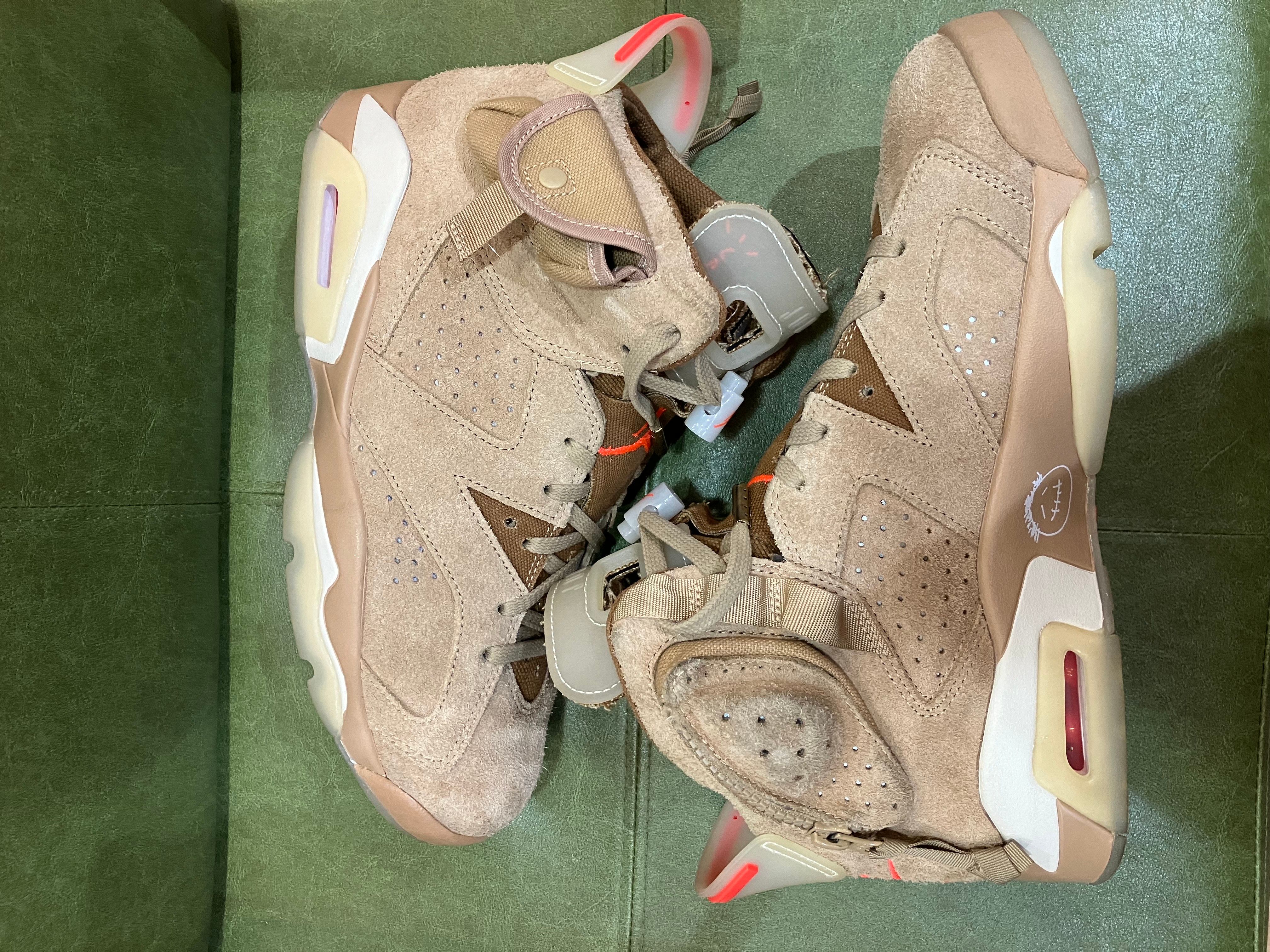 Travis Scott × Nike Air Jordan 6 "British Khaki"