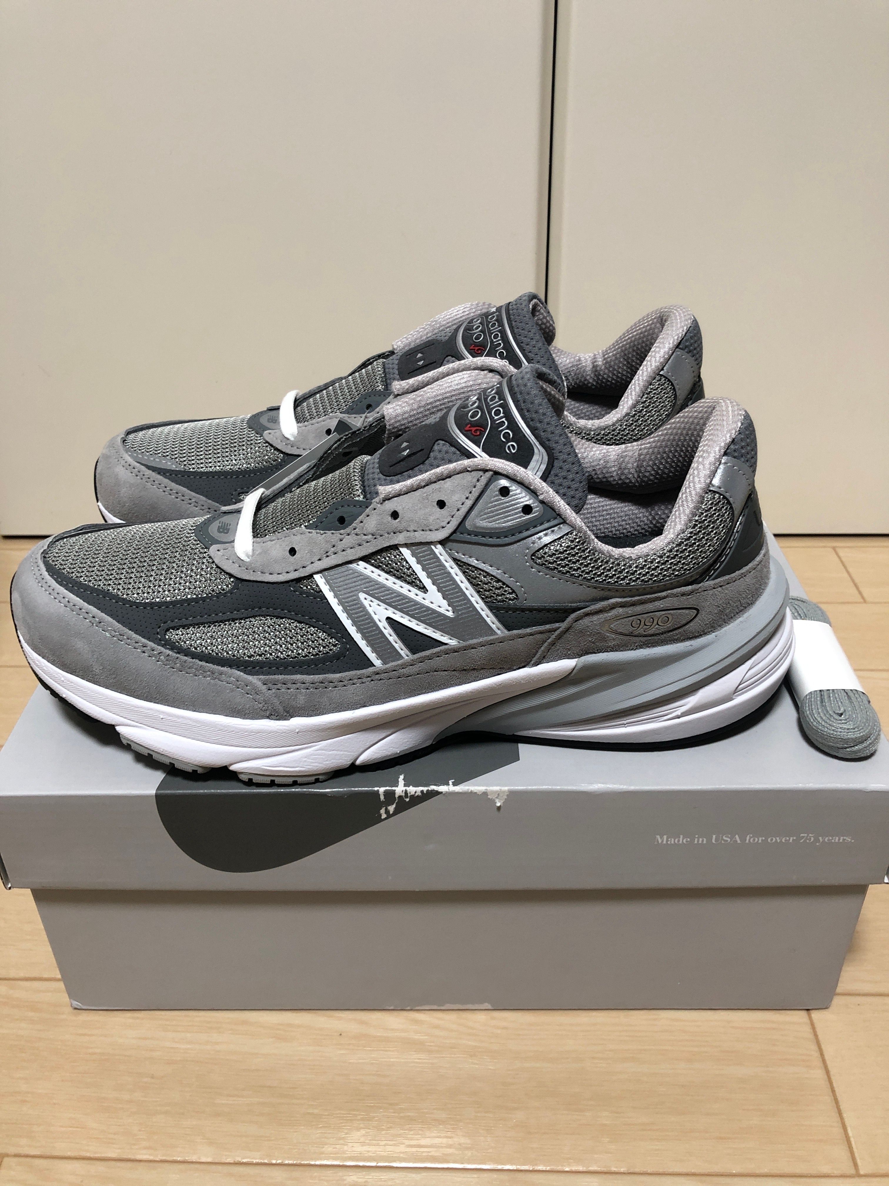 New Balance 990V6 "Gray" (Heel Logo NB)