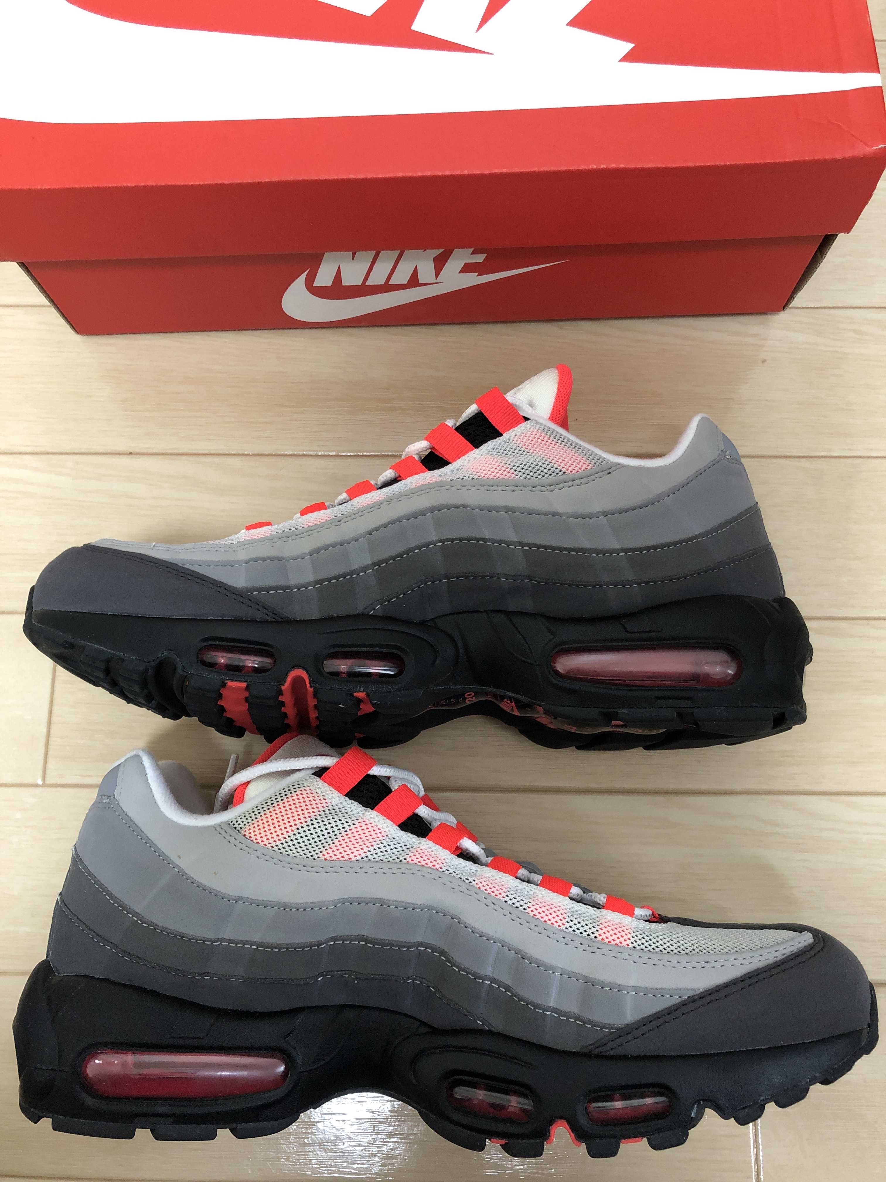 Nike Air Max 95 OG "White/Solar Red"