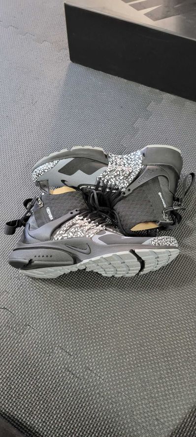 ACRONYM × Nike Air Presto Mid "Cool Grey/Black"