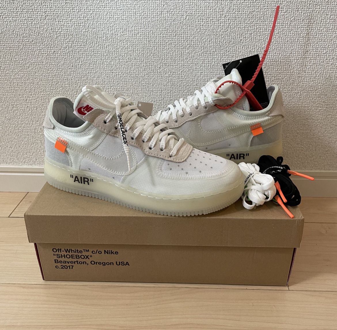 Off-White × Nike The Ten Air Force 1 Low "White"