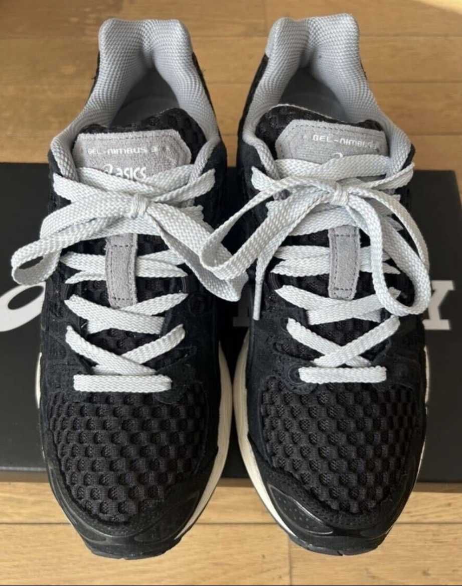 ENNOY × Asics Gel-Nimbus 9 "Black/Sheet Rock" (1201A986-002)