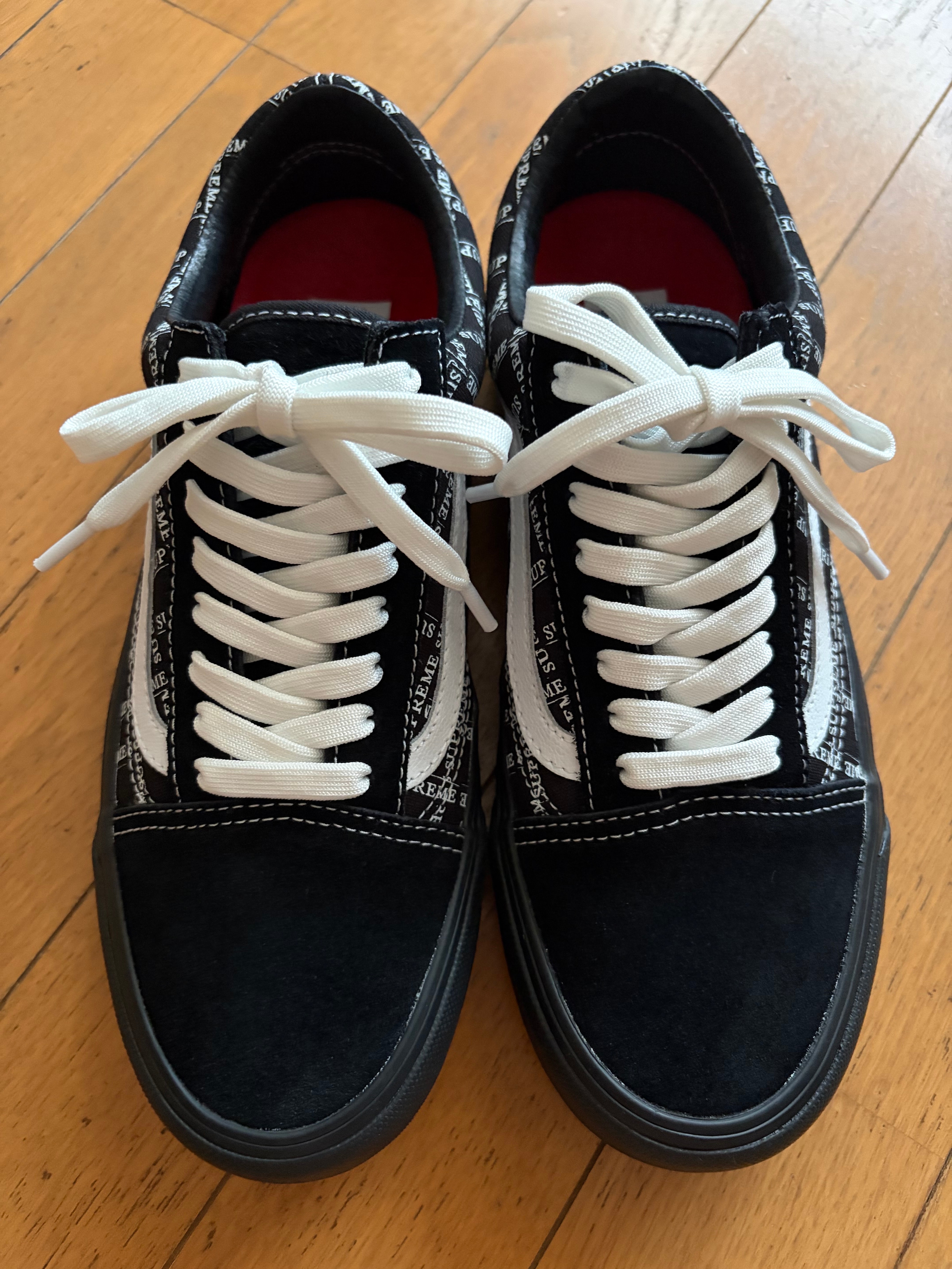 Supreme × Vans Old Skool "Black"