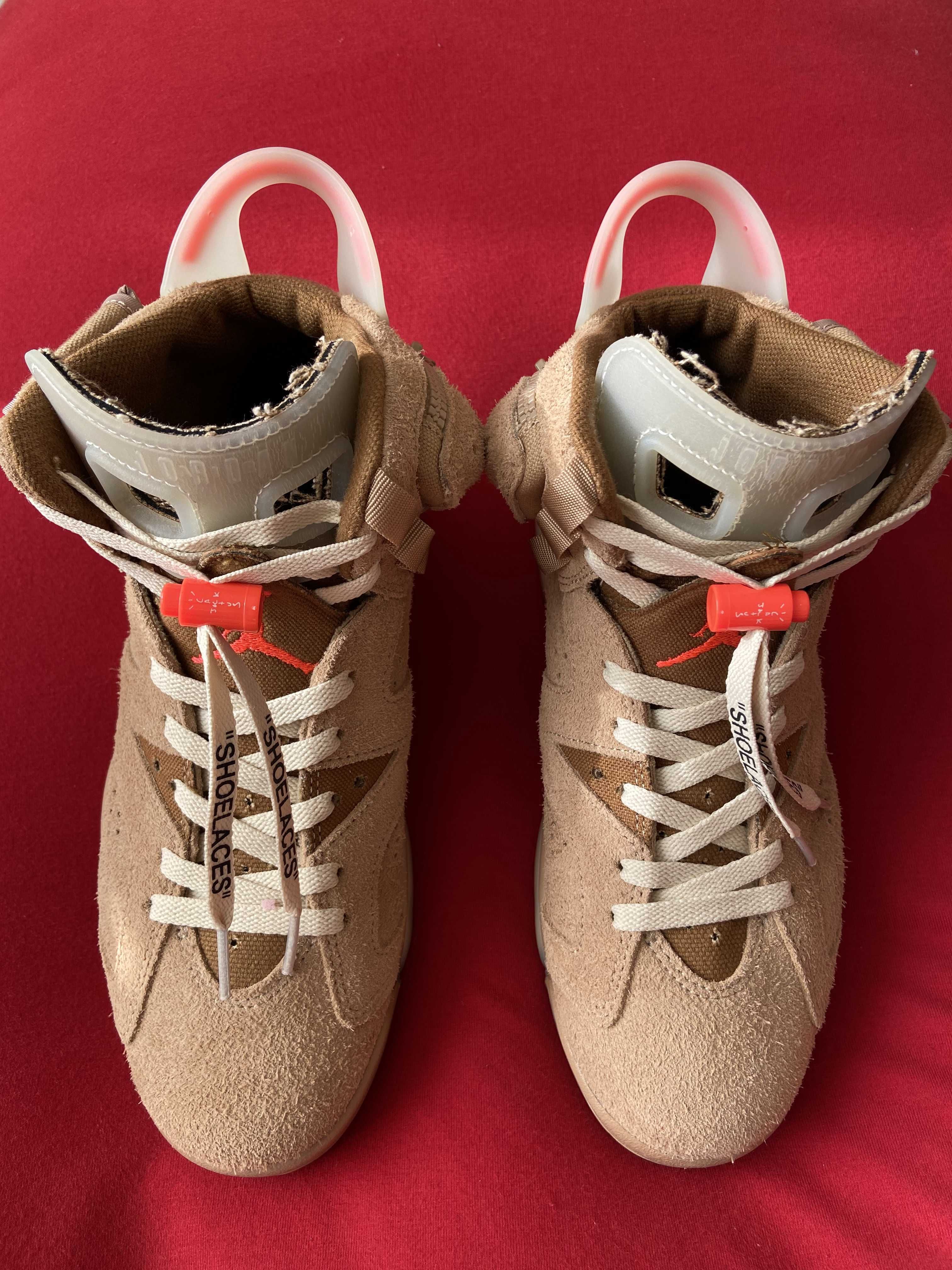 Travis Scott × Nike Air Jordan 6 "British Khaki"