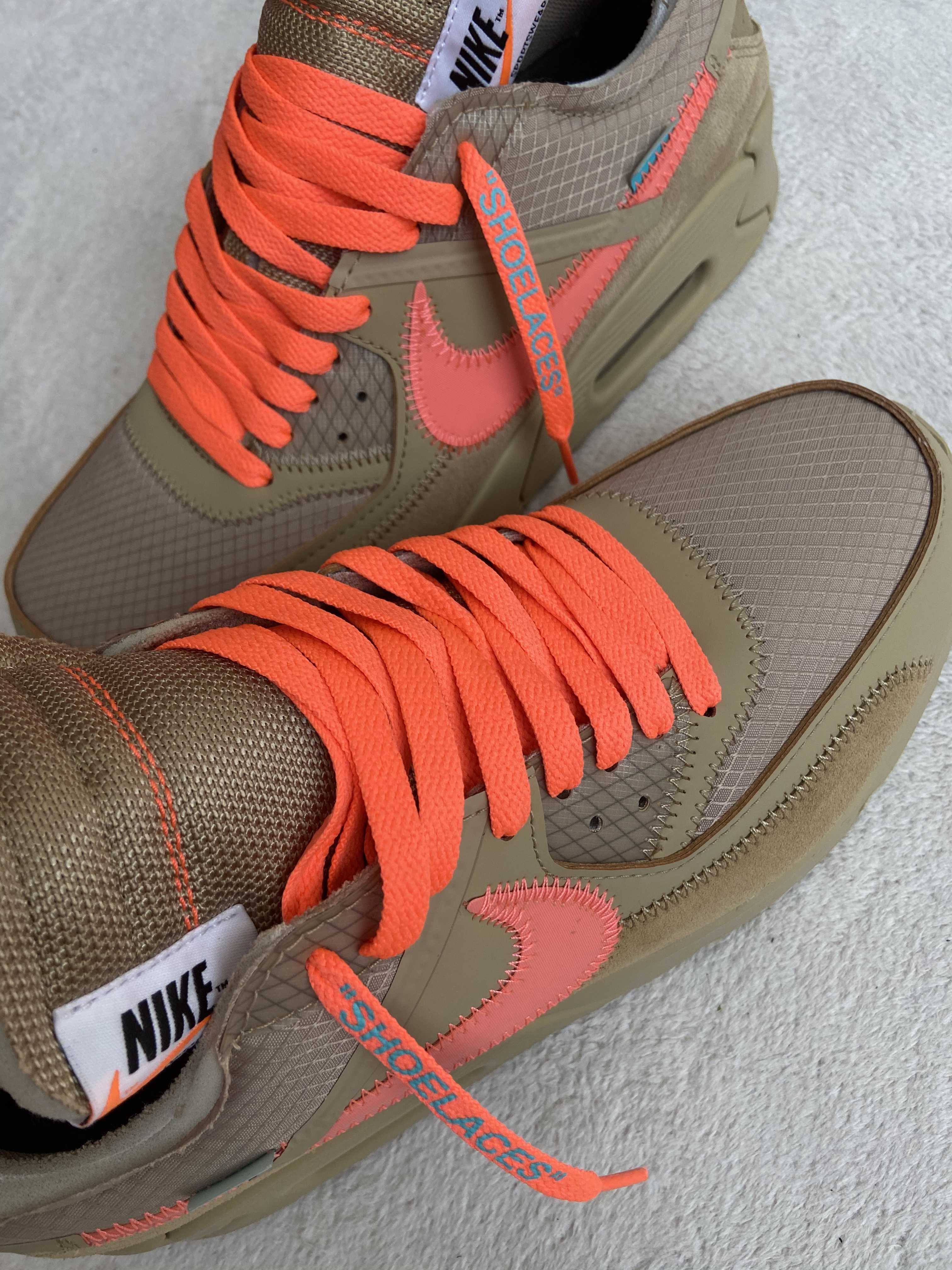 Off-White × Nike Air Max 90 "Desert Ore"