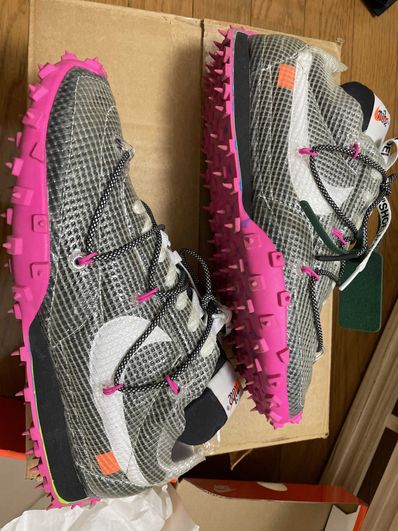 Off-White×Nike Women's Waffle Racer "Vivid Black"