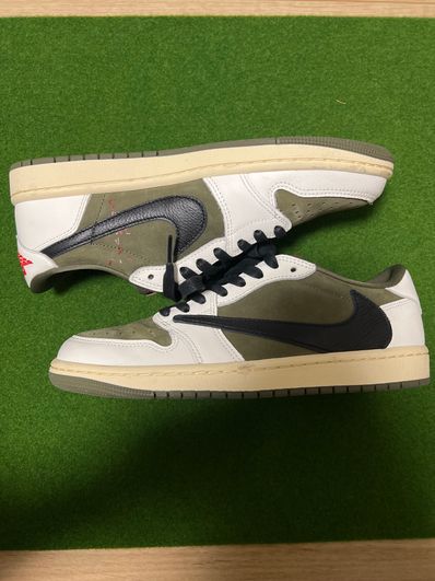 Travis Scott × Nike Air Jordan 1 Low OG SP "Reverse Olive"