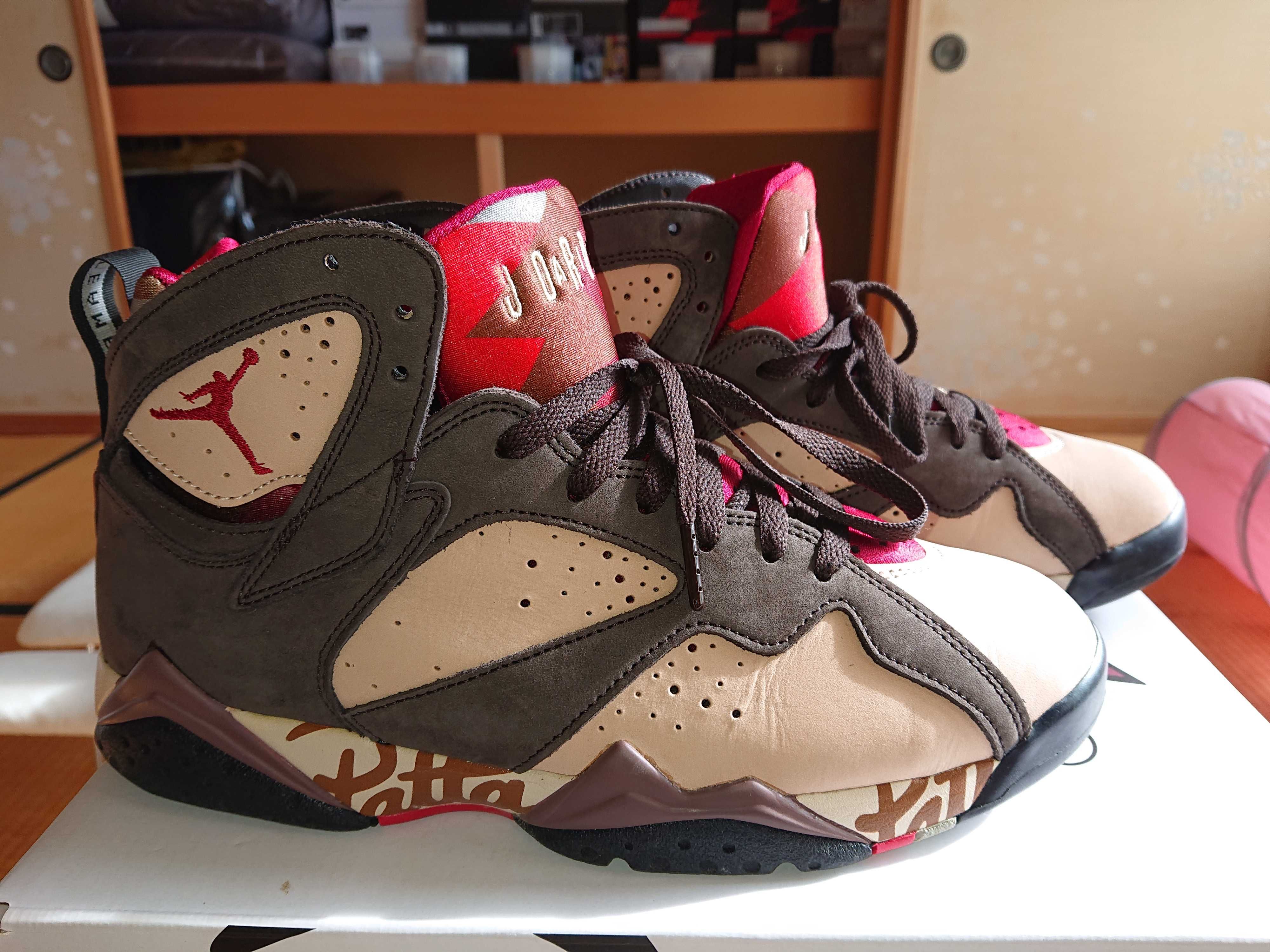 Patta × Nike Air Jordan 7 OG "Brown"
