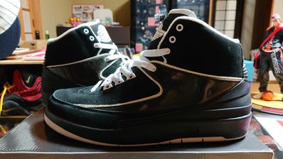 Nike Air Jordan 2 Retro "QF Black White"