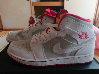 Nike Air Jordan 1 Mid WB "White/Gray/Red" (2015)