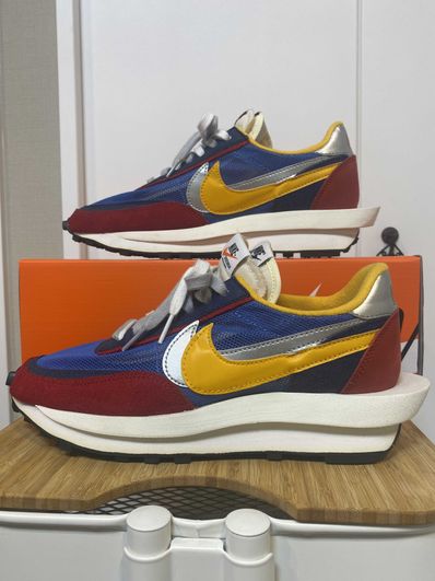 sacai × Nike LDV Waffle "Red/Blue"