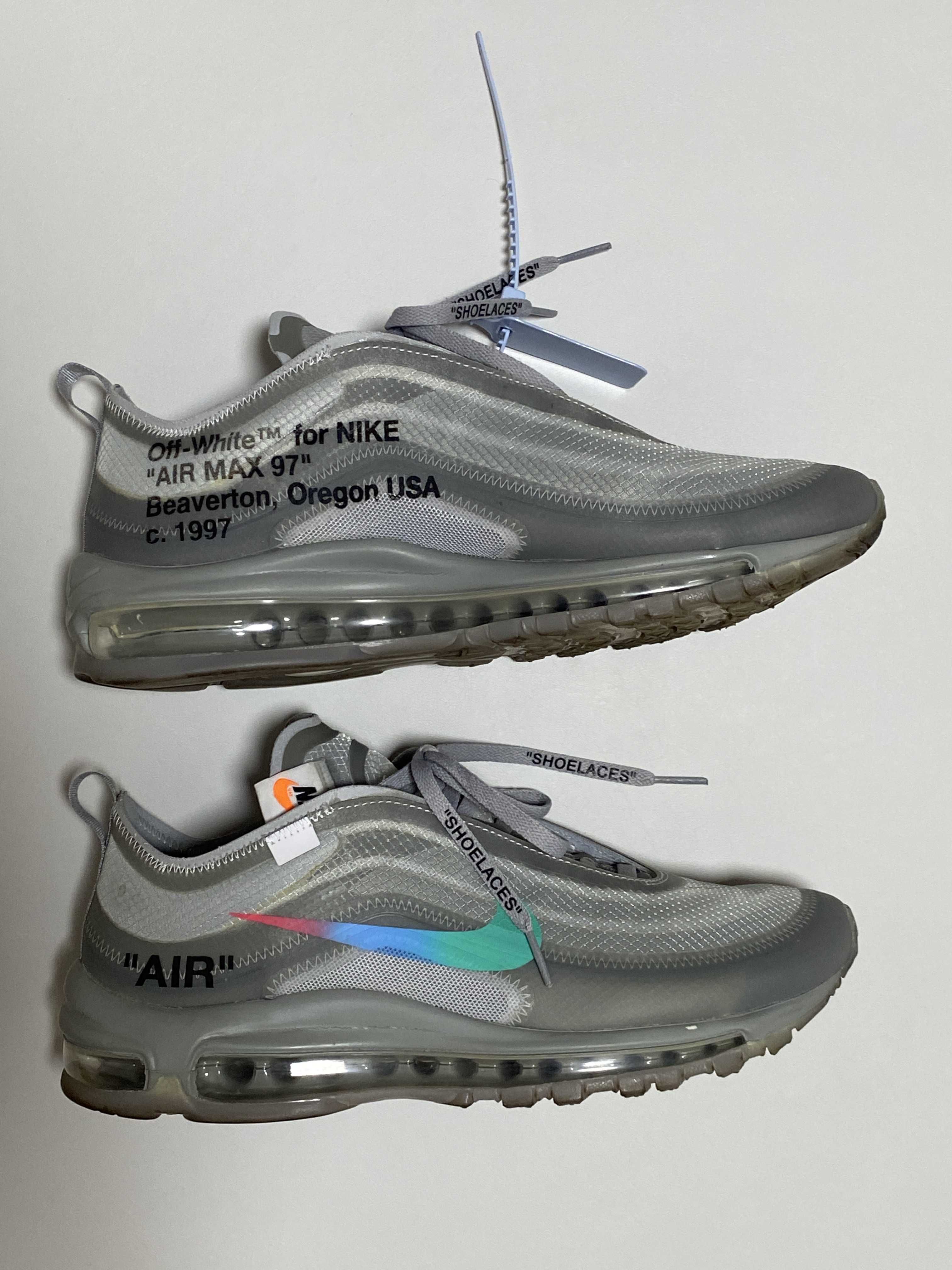 Off-White × Nike Air Max 97 "Grey"