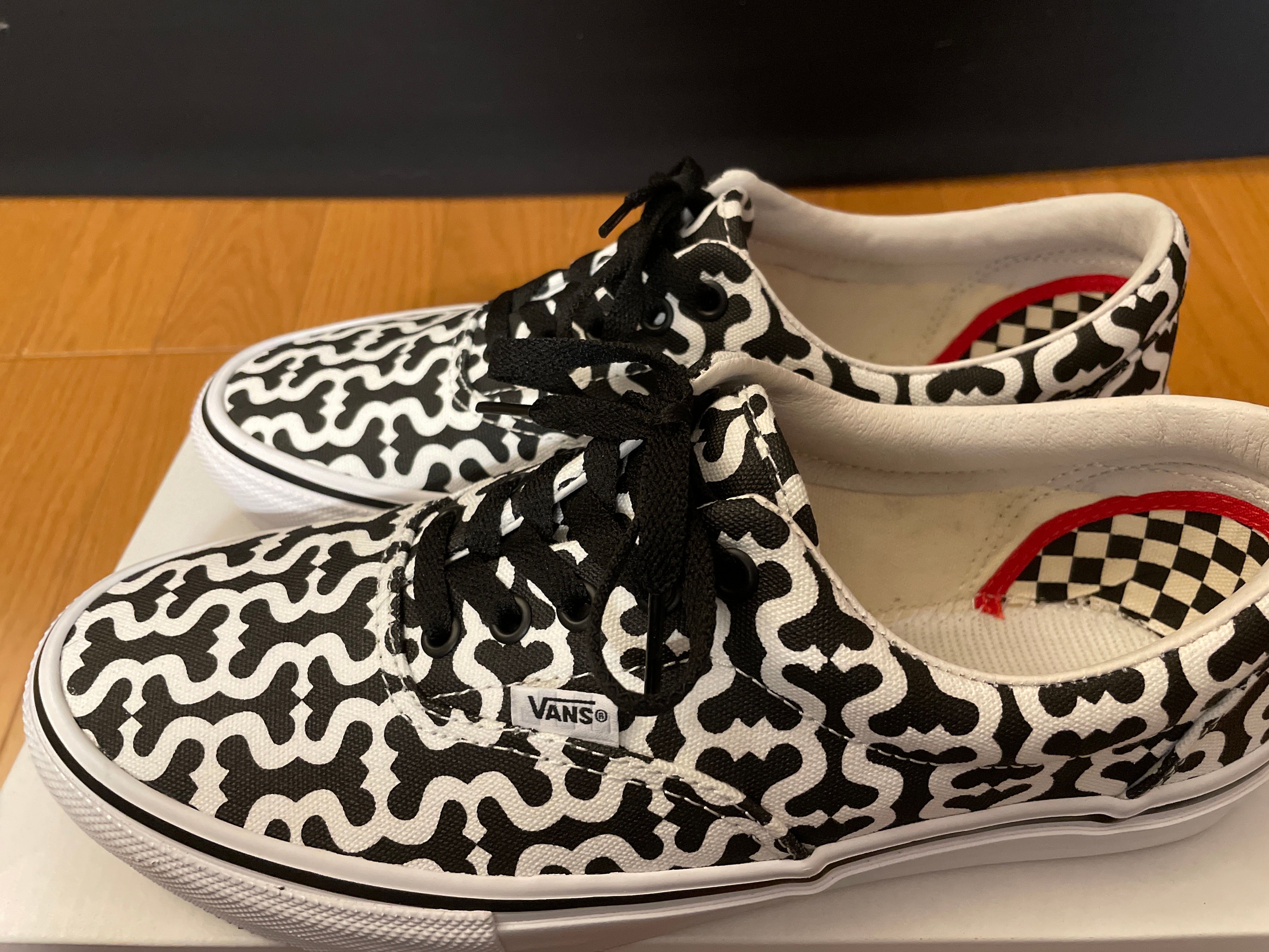 Supreme × Vans Monogram S Logo Skate ERA "Black"