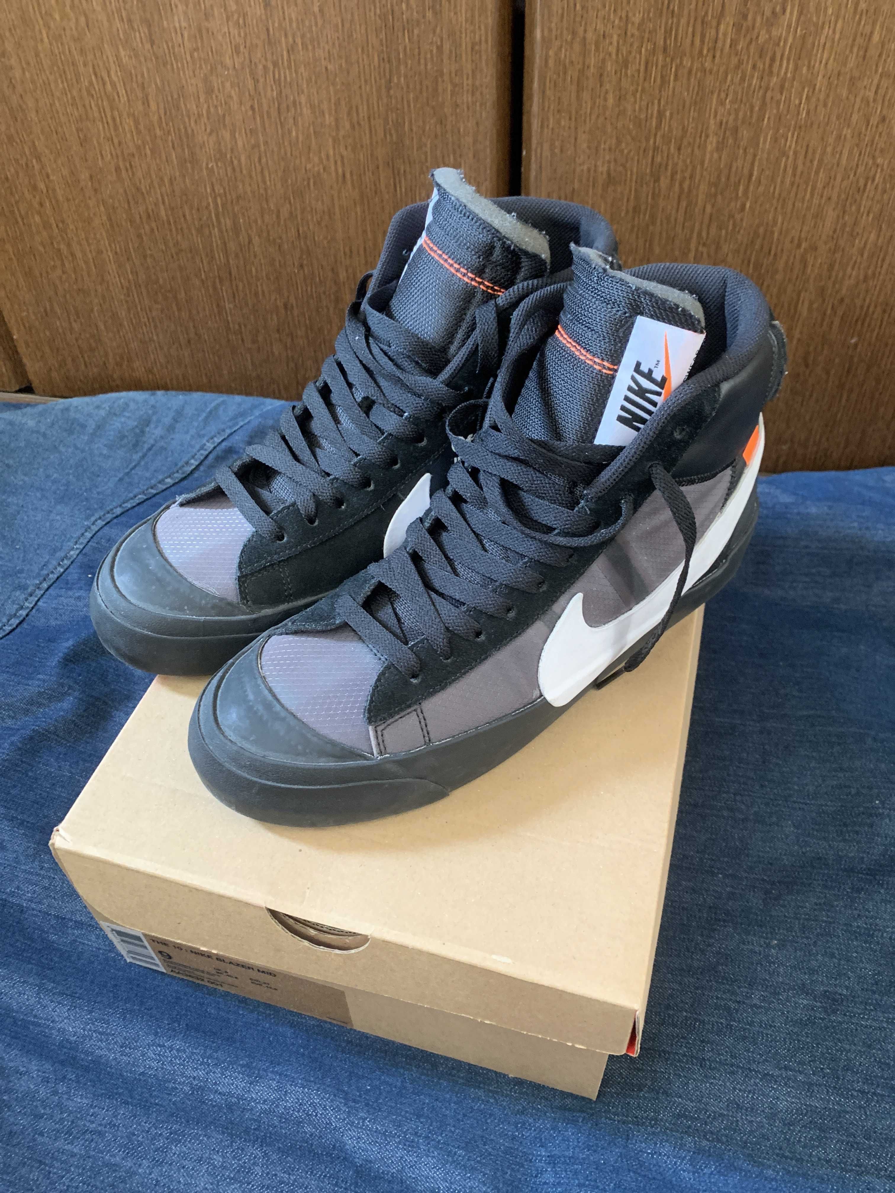 Off-White × Nike Blazer Studio Mid "Grim Reaper"