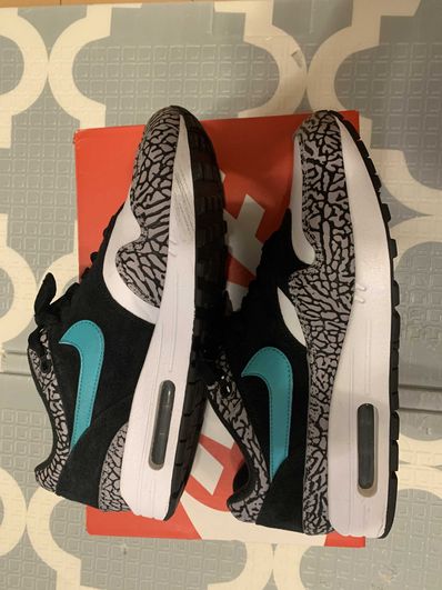 atmos × Nike Air Max 1 Premium Retro "Elephant/Safari" (2017)