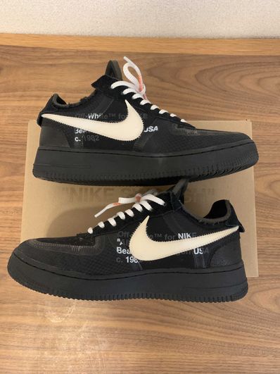 Off-White × Nike Air Force 1 Low "Black"
