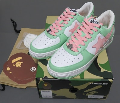 A BATHING APE®︎ BAPE STA Pastel Color "Green"