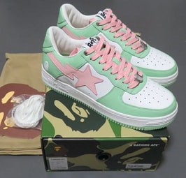 アベイシングエイプ ベイプスタ パステル カラー "グリーン"