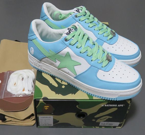 A BATHING APE®︎ BAPE STA Pastel Color "Sax"