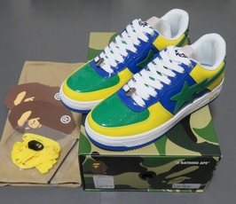 アベイシングエイプ ベイプスタ ナショナルカラー "ブルー/イエロー"