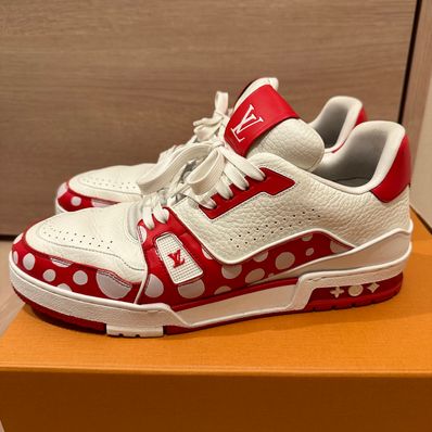 Yayoi Kusama × Louis Vuitton Trainer Line Sneaker Infinity Dots "Rouge"