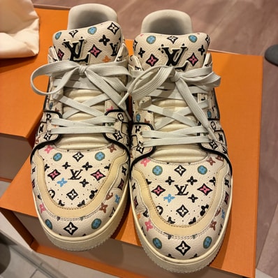 Tyler The Creator × Louis Vuitton LV Trainer Sneaker "Beige"
