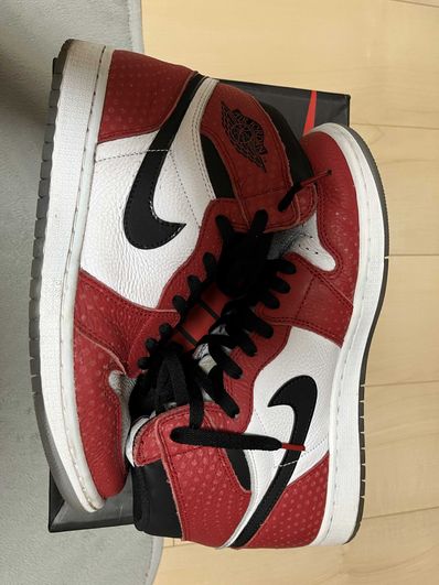 Spiderman × Nike Air Jordan 1 Origin Story "Gym Red/White/Photo Blue/Black"