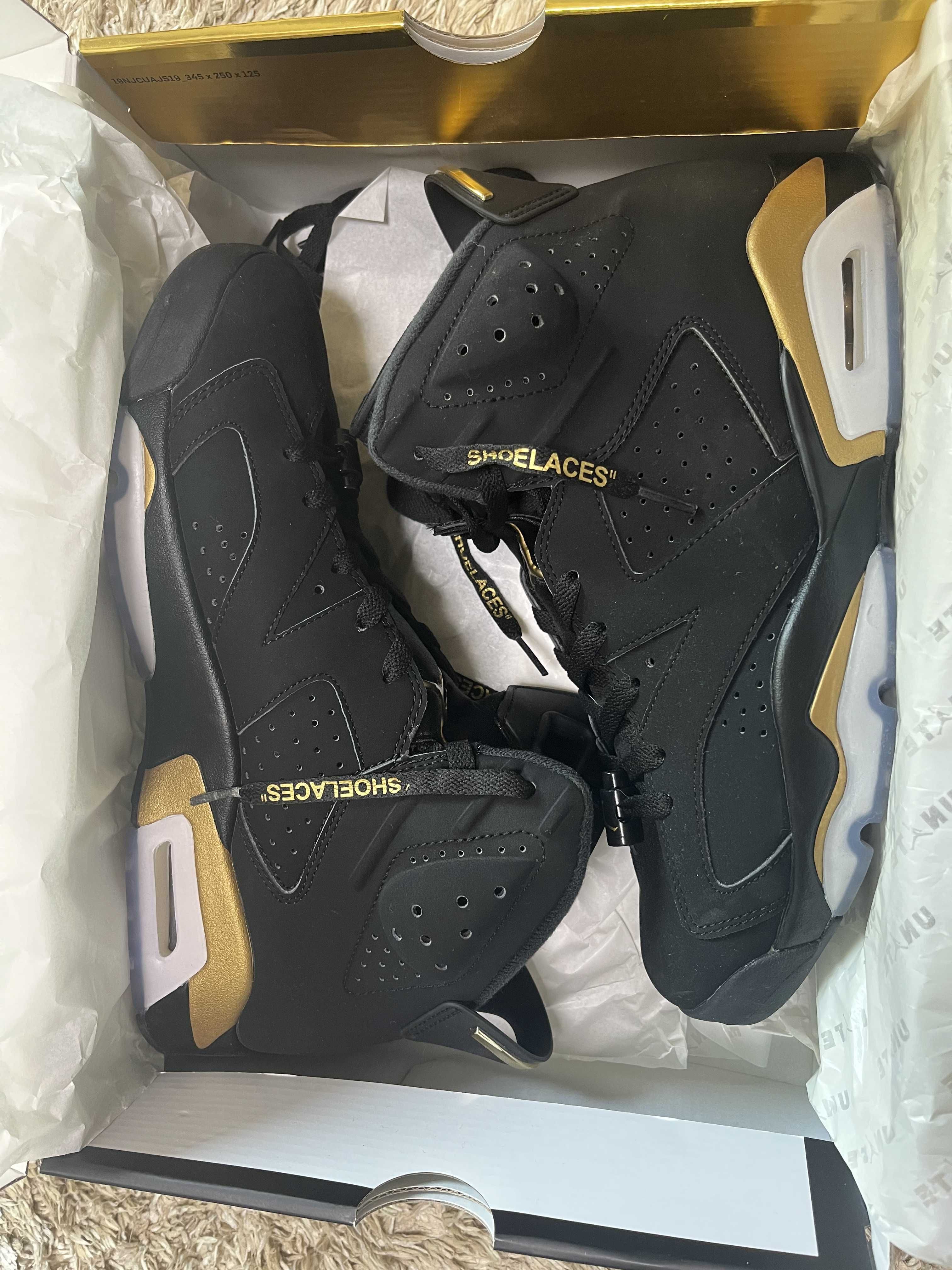 Nike Air Jordan 6 DMP "Black/Metallic Gold" (2020)