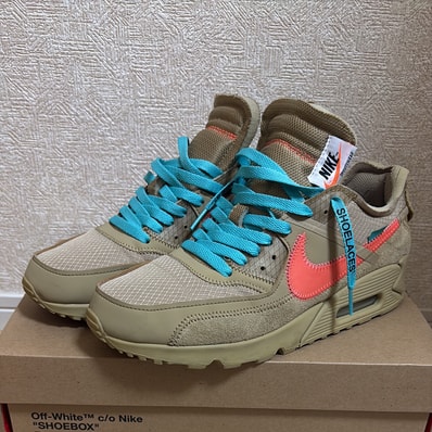 Off-White × Nike Air Max 90 "Desert Ore"