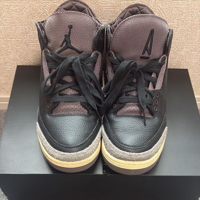 A Ma Maniere × Nike Women's Air Jordan 3 Retro OG SP "Black and Flat Pewter/WYWS"