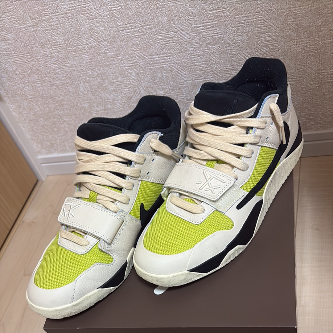 Travis Scott × Nike Jordan Jumpman Jack TR CJ1 T-Rexx "Bright Cactus"