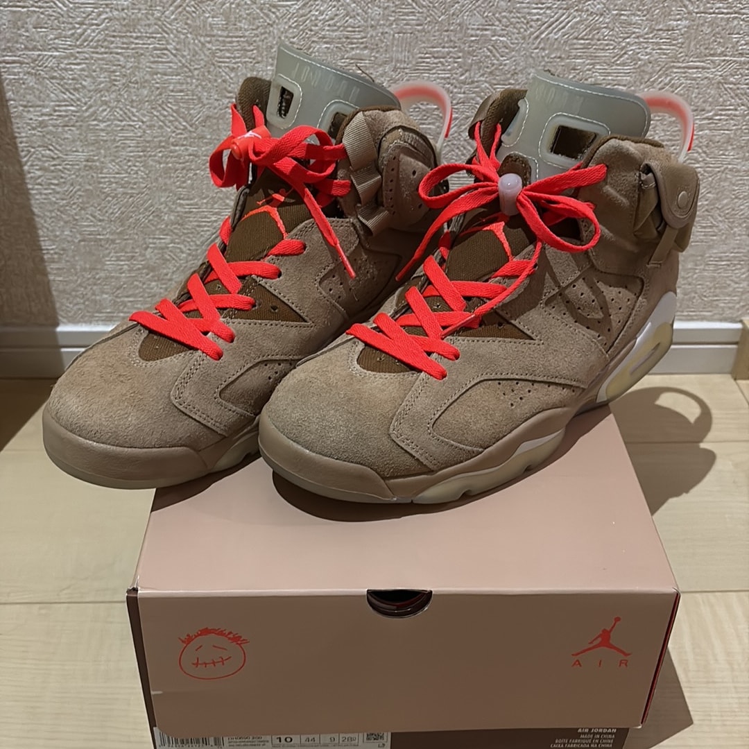 Travis Scott × Nike Air Jordan 6 "British Khaki"