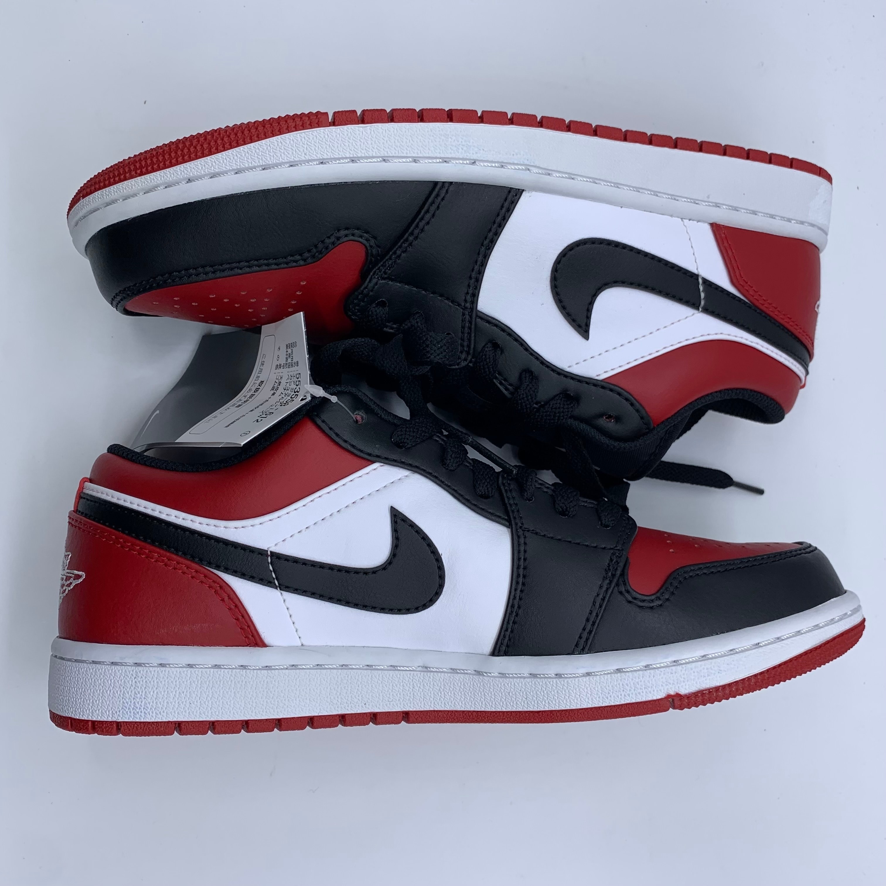 Nike Air Jordan 1 Low "Bred Toe"