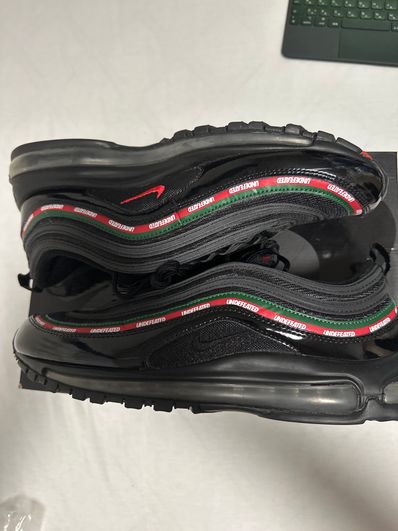 UNDEFEATED × Nike Air Max 97 OG "black"