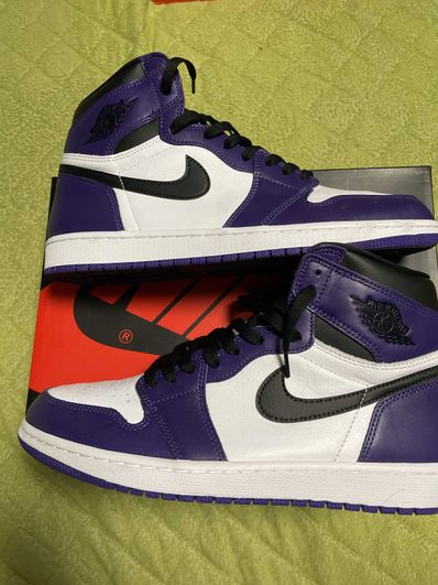 Nike Air Jordan 1 Retro High OG "Court Purple White/Black" (2020)