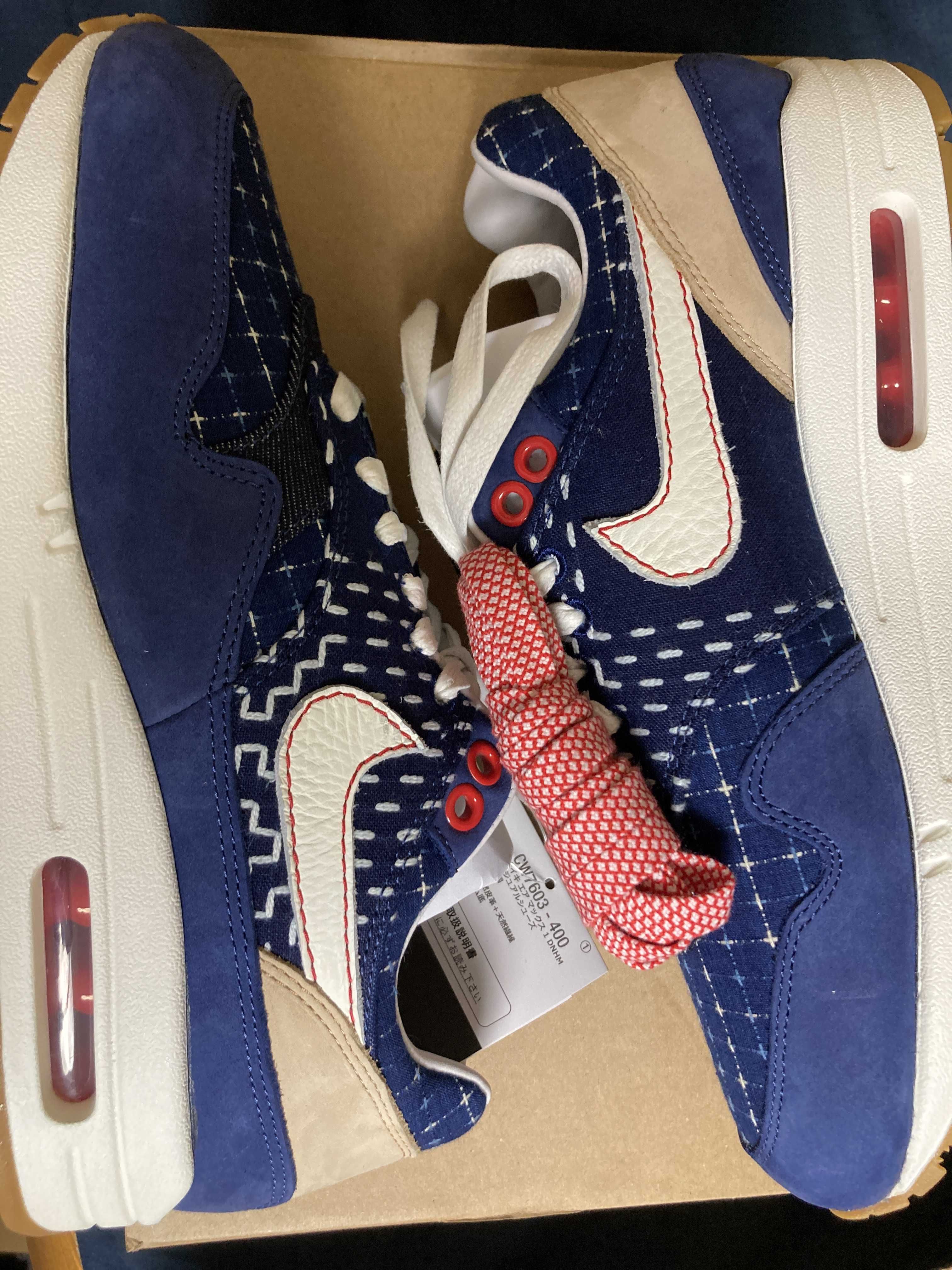 DENHAM × NIKE AIR MAX 1 "BLUE VOID"