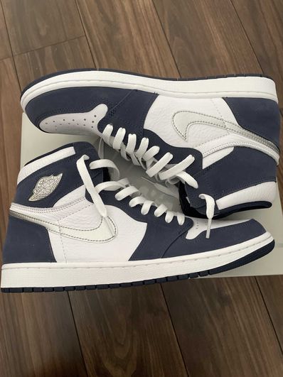 Nike Air Jordan 1 High OG CO.JP "White/Midnight Navy" (2020)(ブリーフケースなし)