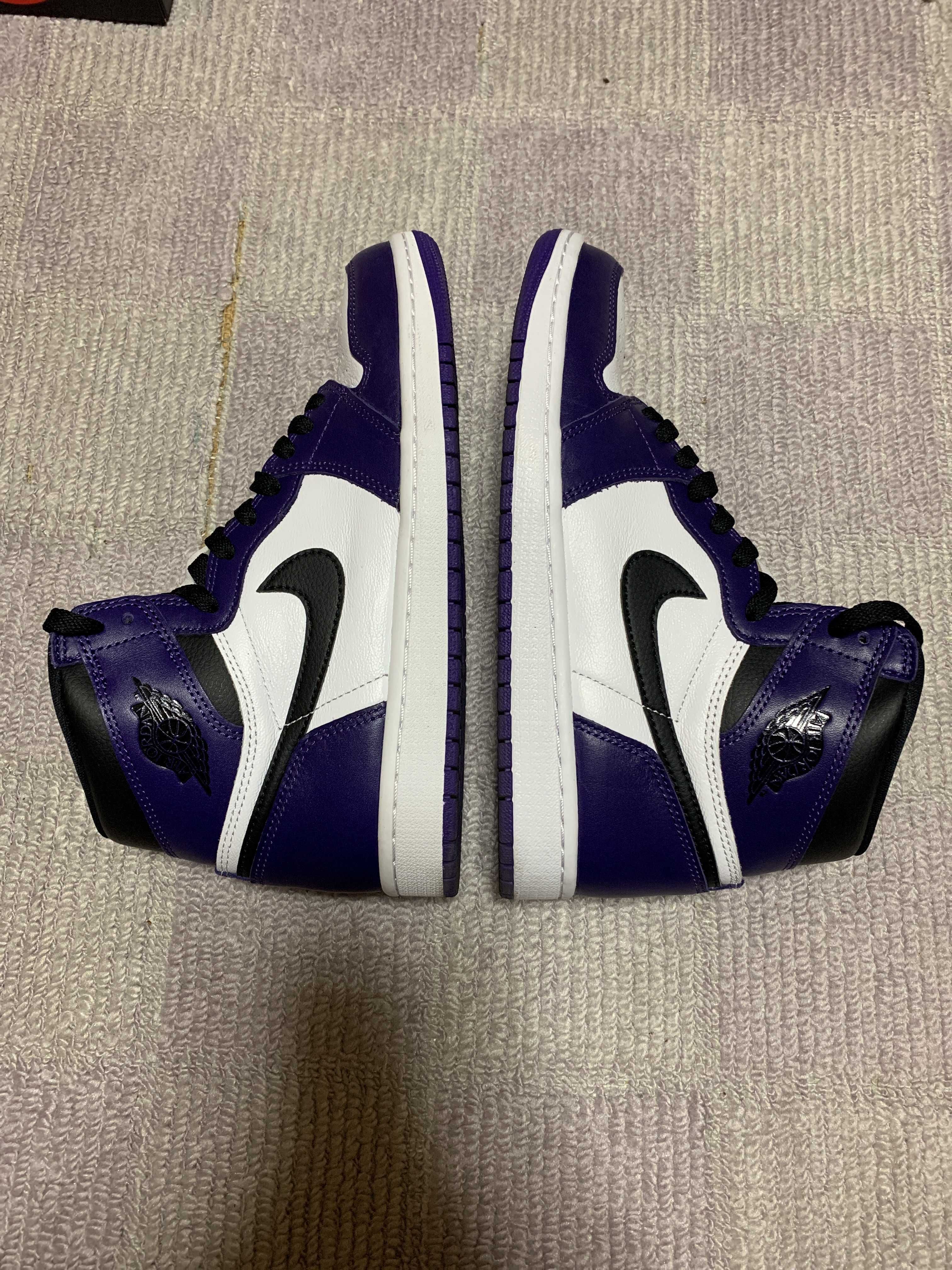 Nike Air Jordan 1 Retro High OG "Court Purple White/Black" (2020)   