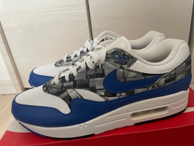 atmos × Nike Air Max 1 Blue "We Love Nike"