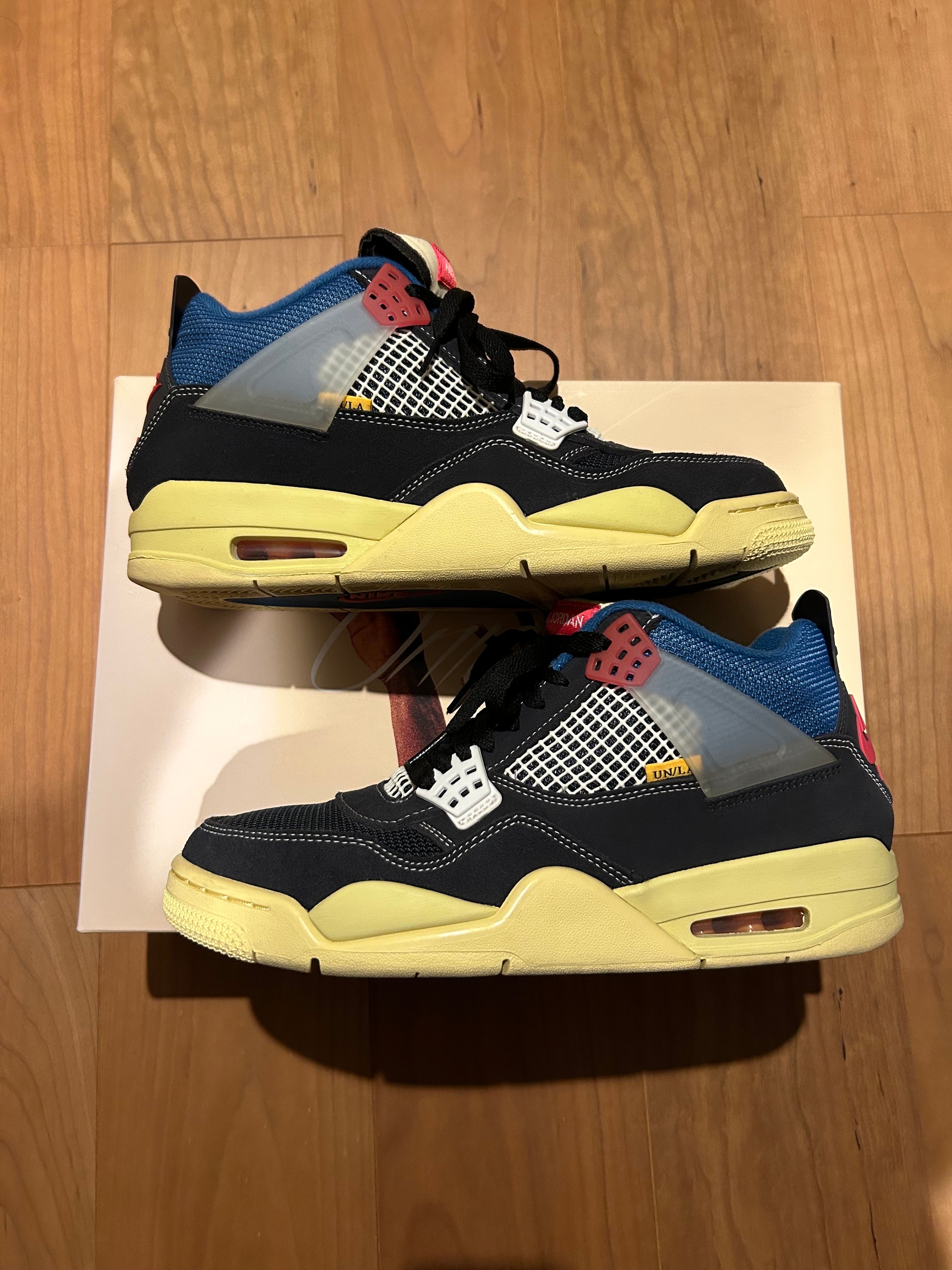 UNION × NIKE AIR JORDAN 4 "OFF NOIR"