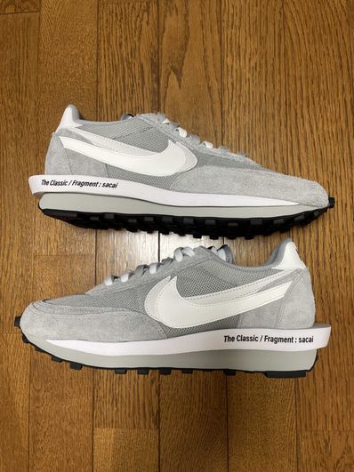 Fragment × sacai × Nike LD Waffle "Light Smoke Grey"