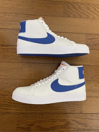 Nike SB Orange Label Zoom Blazer Mid ISO "White/Varsity Royal"